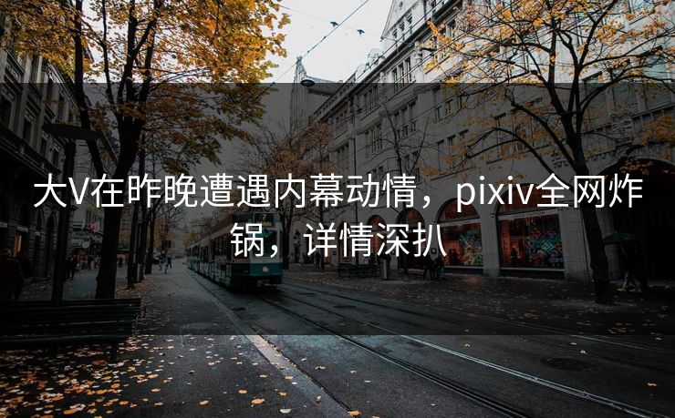 大V在昨晚遭遇内幕动情,pixiv全网炸锅,详情深扒 大V在昨晚遭遇内幕动情,pixiv全网炸锅,详情深扒